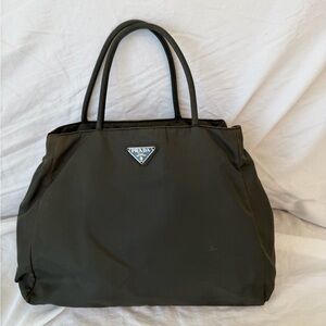 Prada Dark Brown Women's Tote Bag